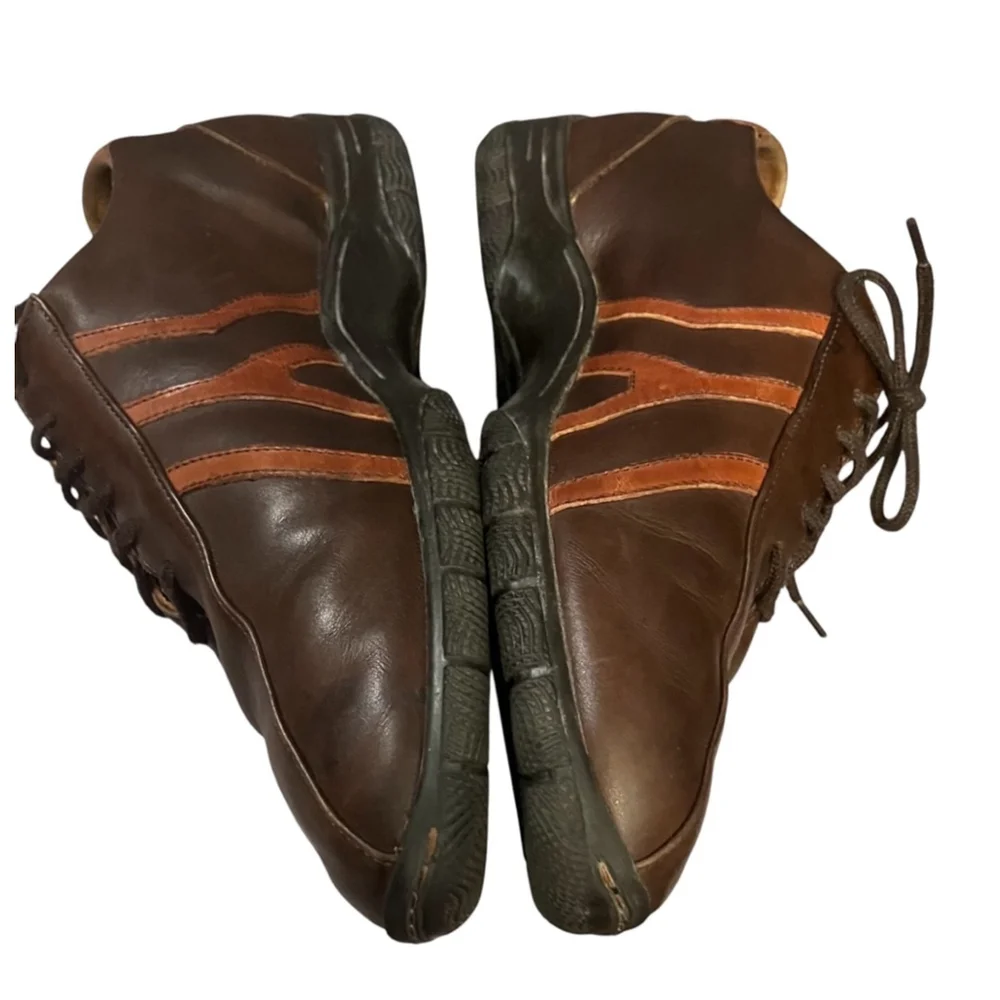 Allen Edmonds Traveler Brown Leather Lace-Up Shoes Men’s Size 8.5D
